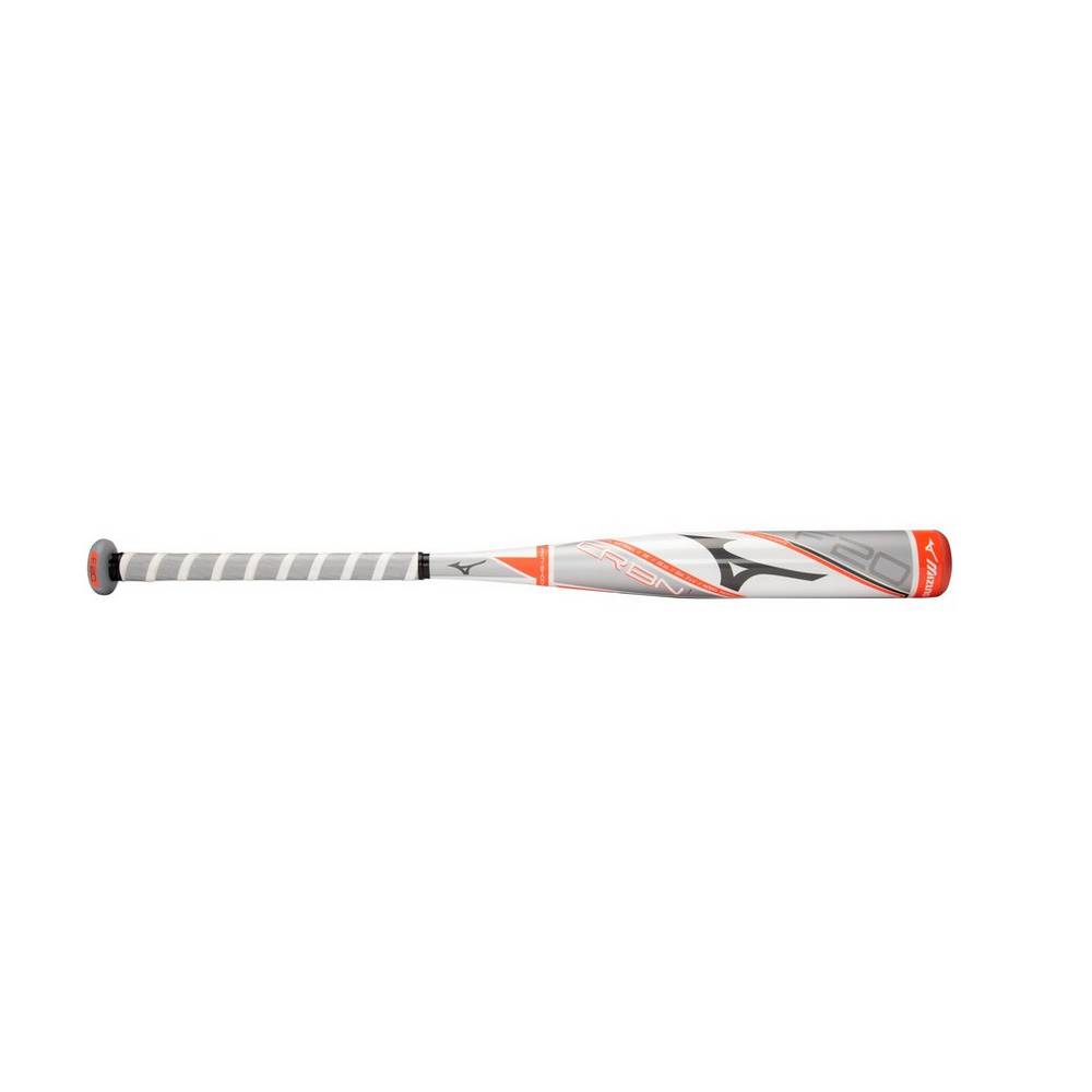 Womens Mizuno F20-CRBN1 - Fastpitch (-13) Softball Bat White/Coral Philippines (ZHFURG297)